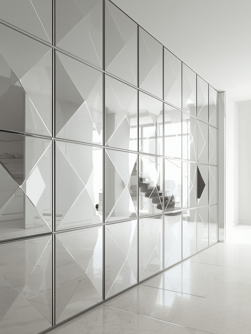 Beveled Mirror Panels