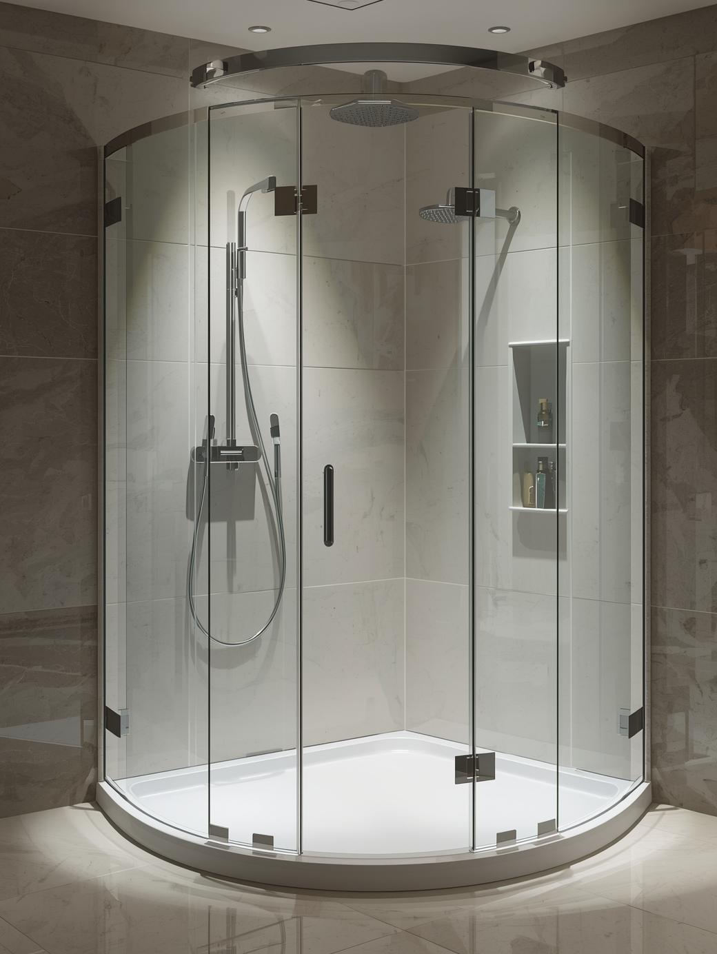 Curved Shower Enclosures