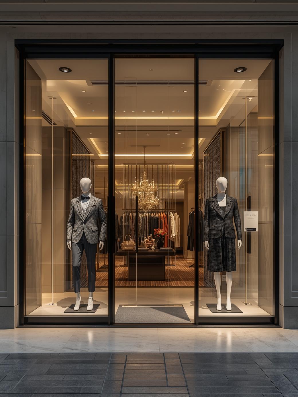 Retail Stores Glass Partitions