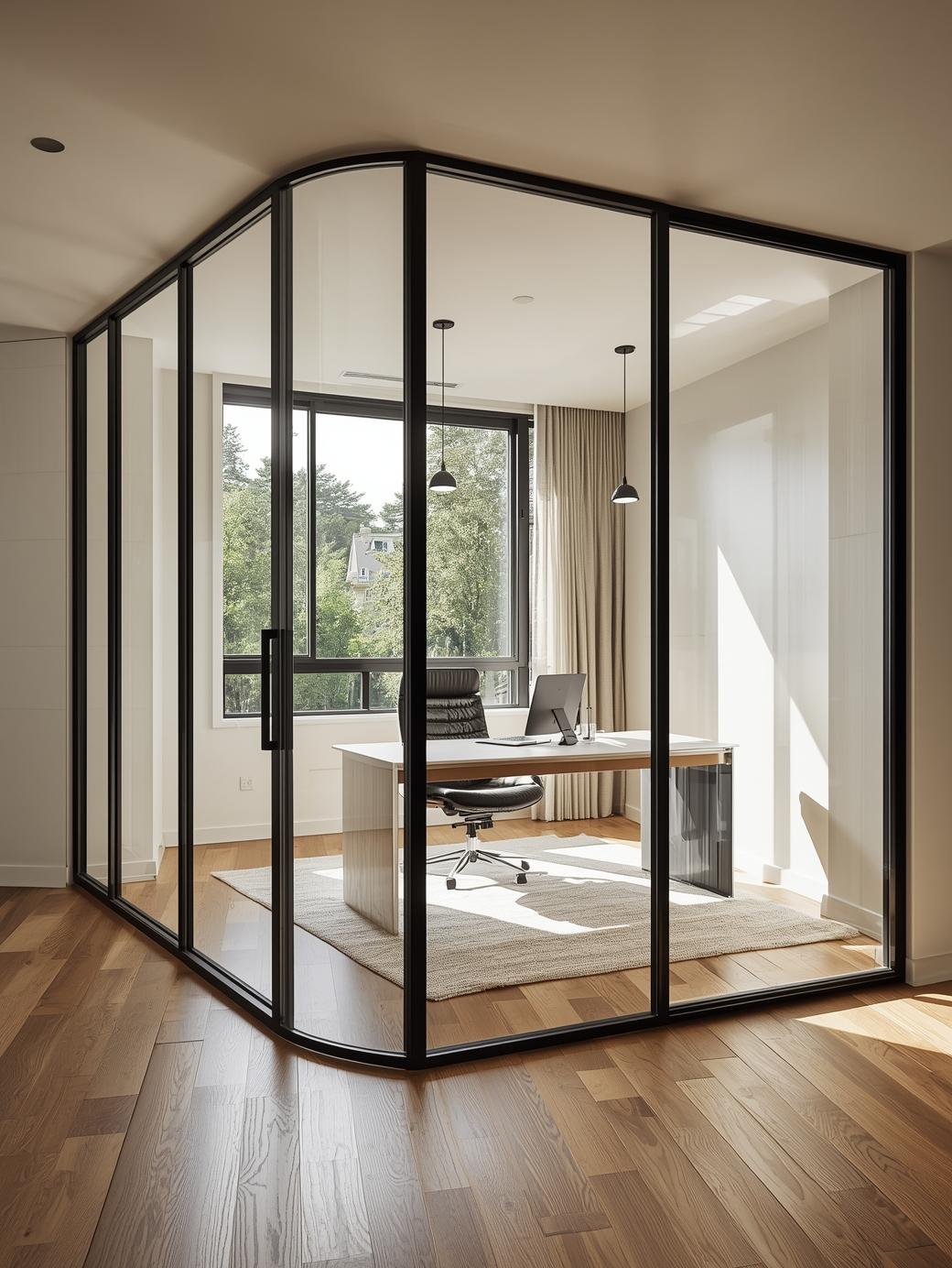 Home Office Glass Partitions