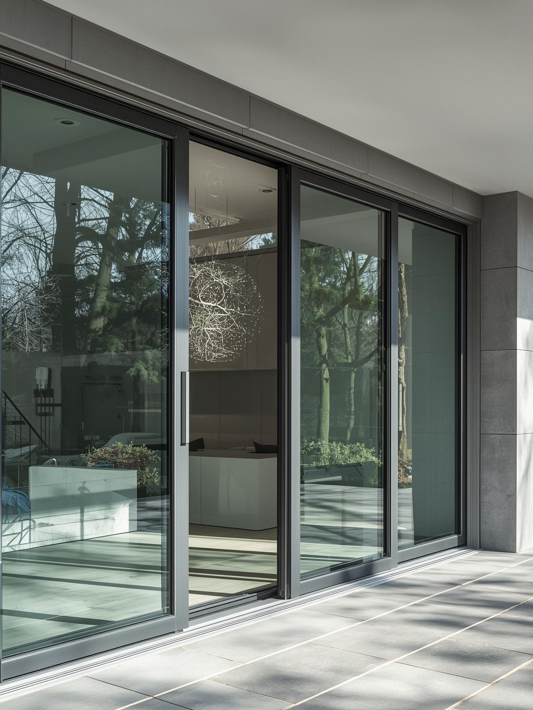 Double Glazed Sliding Glass Doors