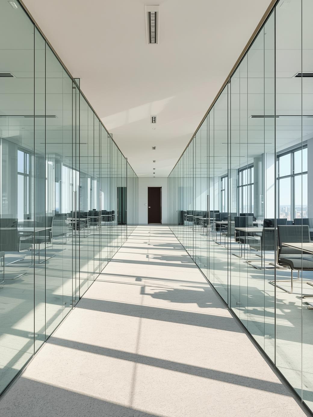 Frameless Glass Partitions