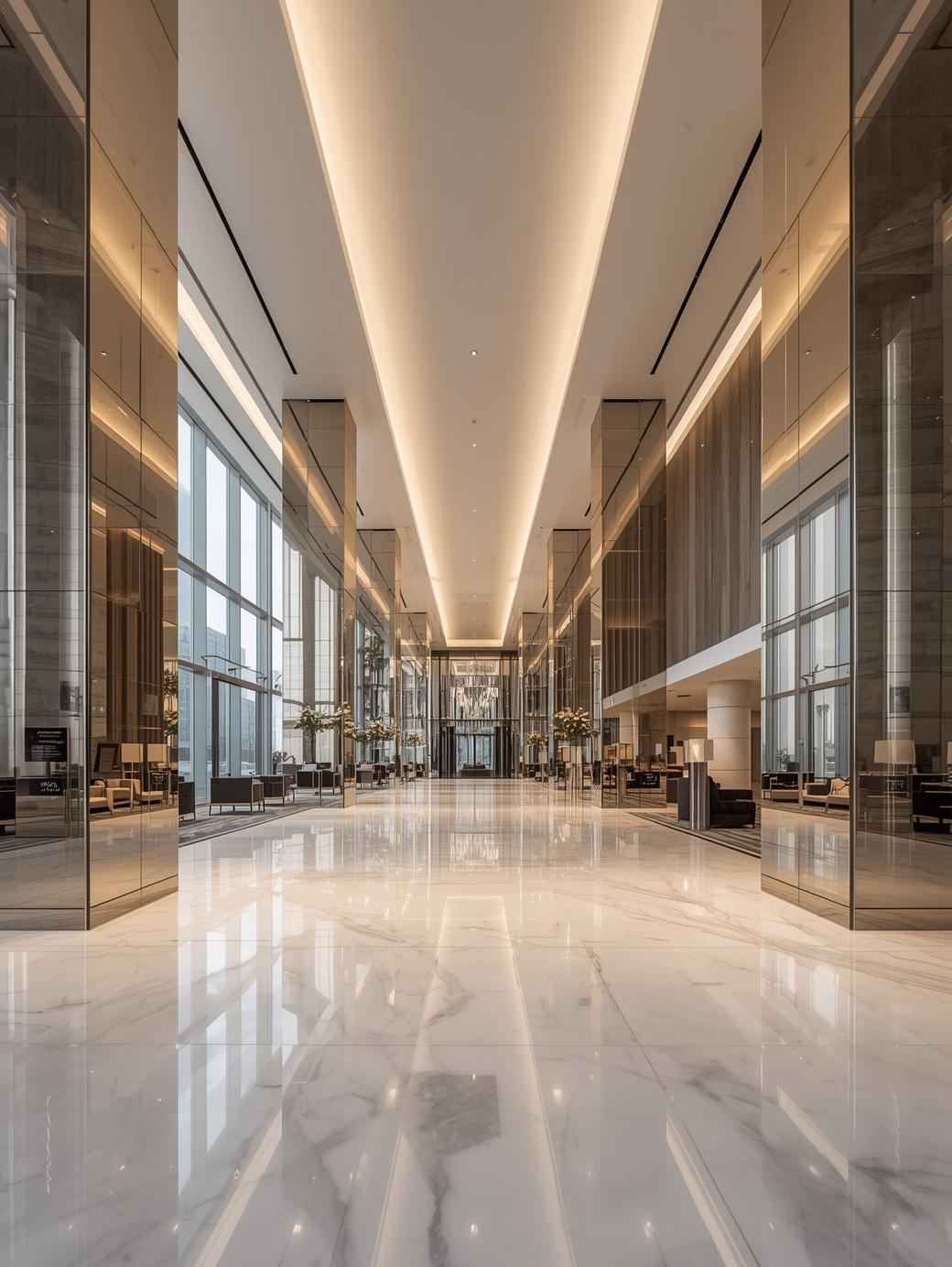 Column Mirror Cladding