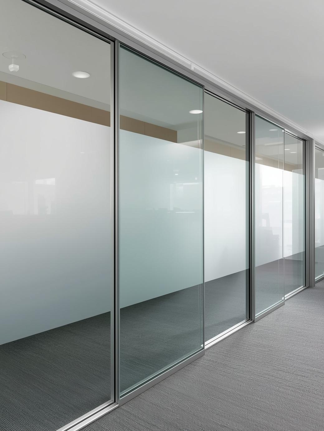 Sliding Glass Partitions