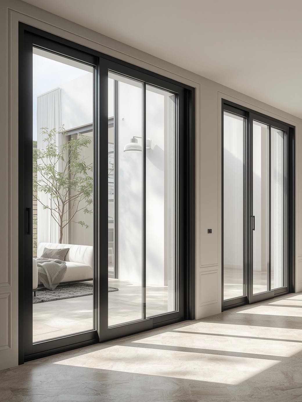 Standard Aluminum Sliding Windows