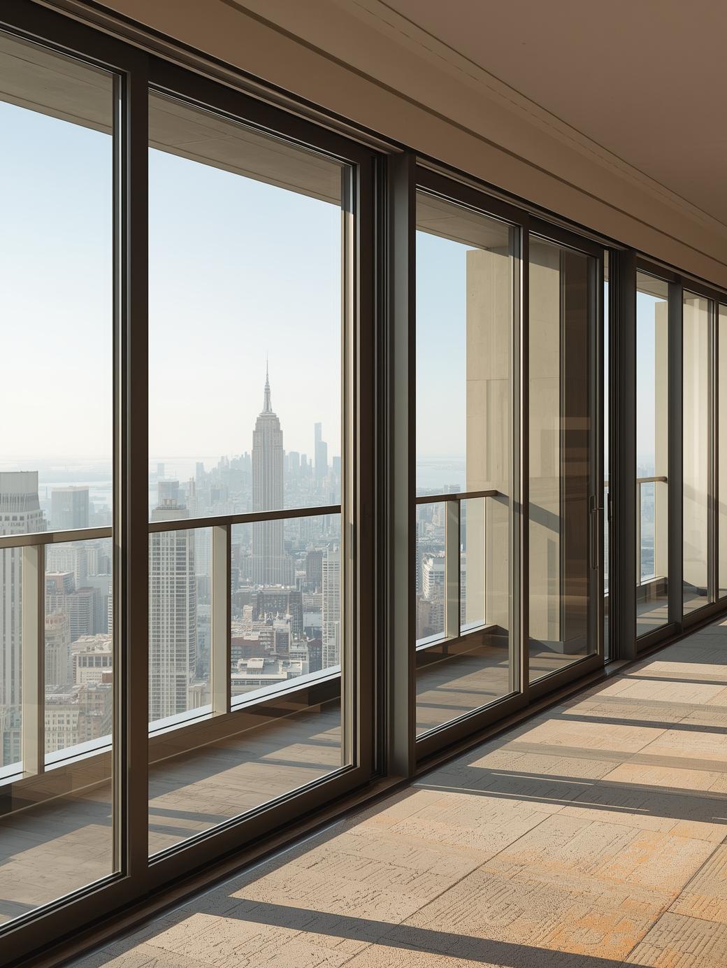 Double-Glazed Aluminum Sliding Windows