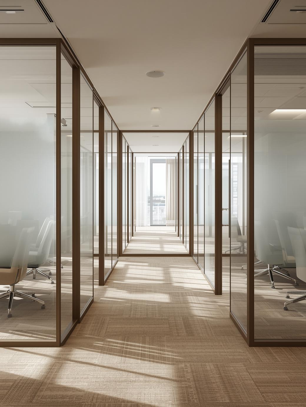 Movable Glass Partitions
