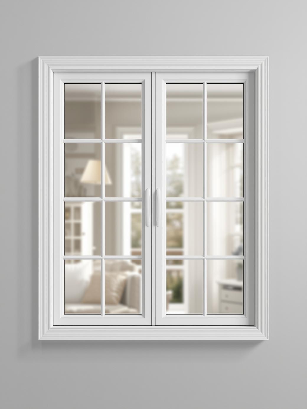 Aluminum Double-Hung Window