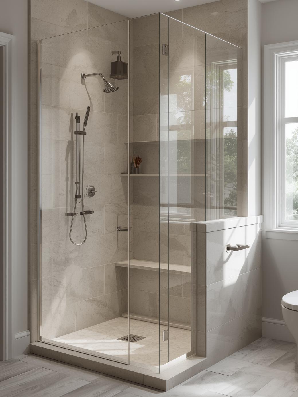 Customized Fixed Shower Screens