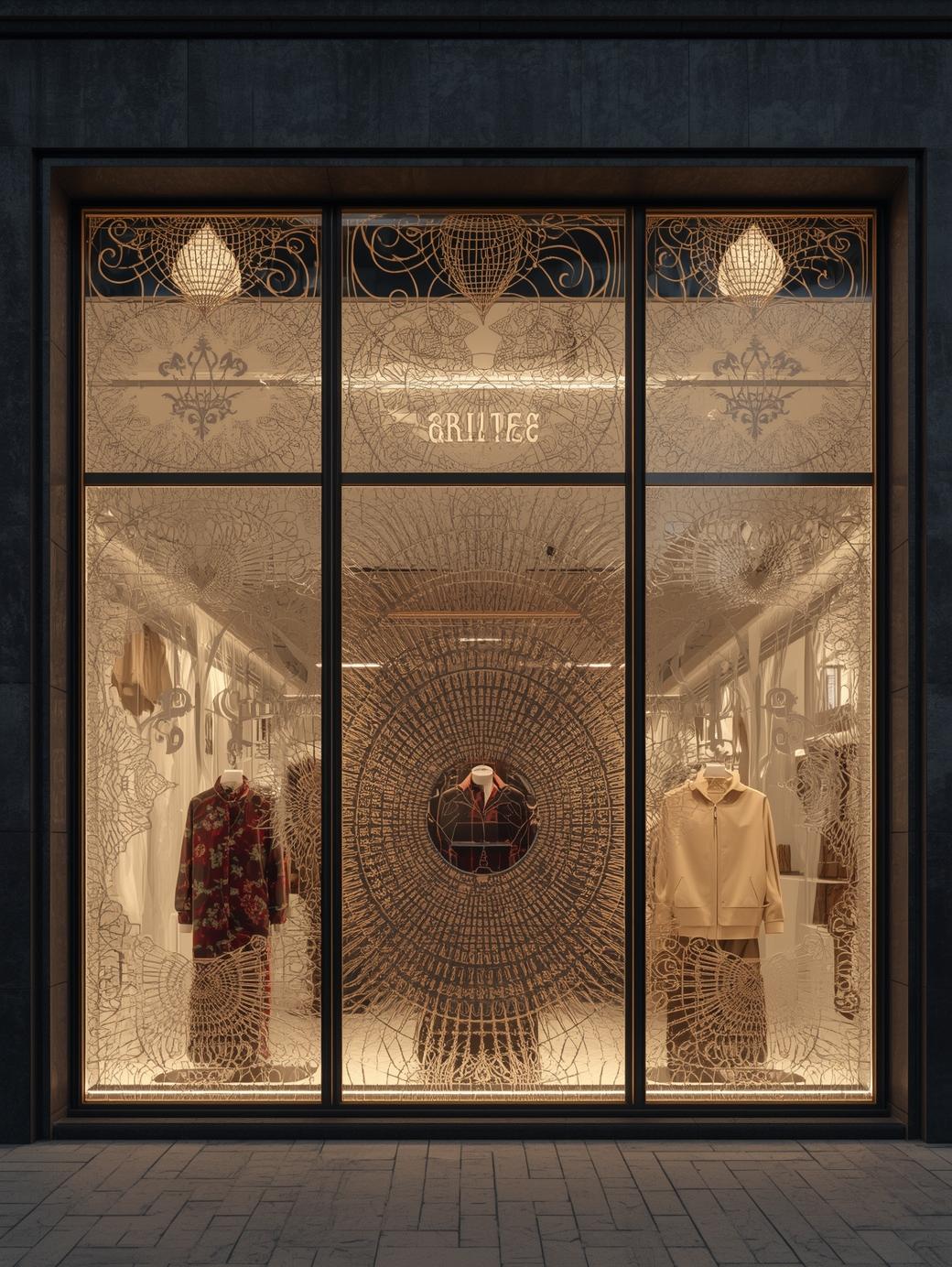 Decorative Shop Fronts Glass