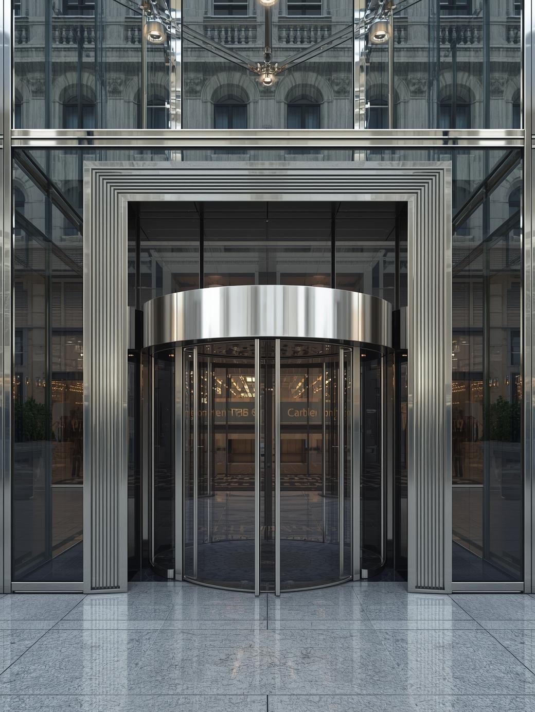 Aluminum Revolving Doors