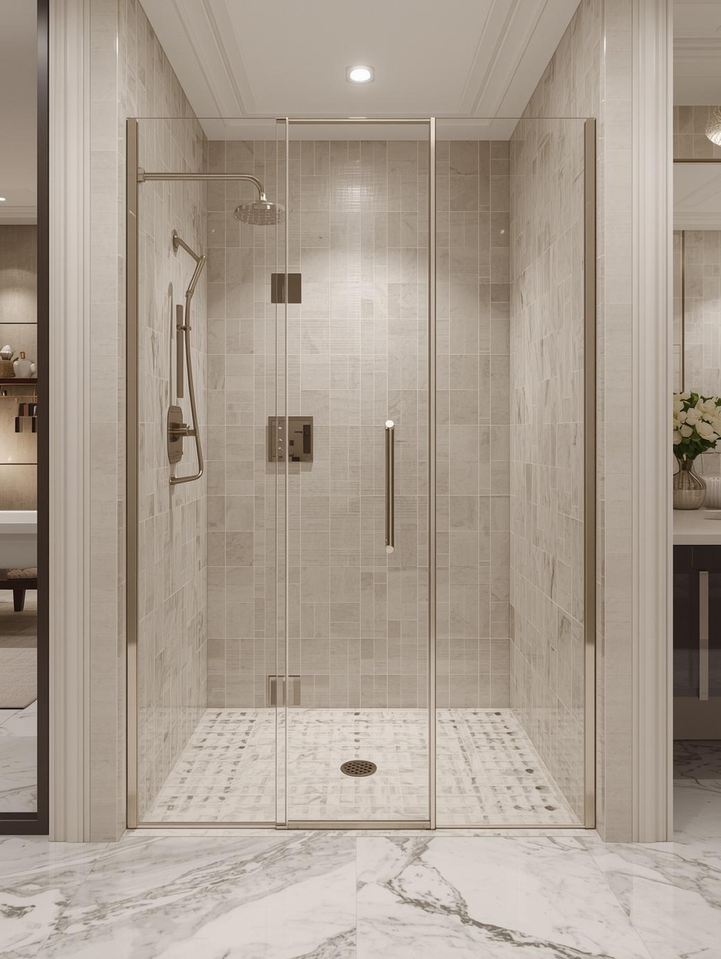 Aluminum Frameless Shower Door