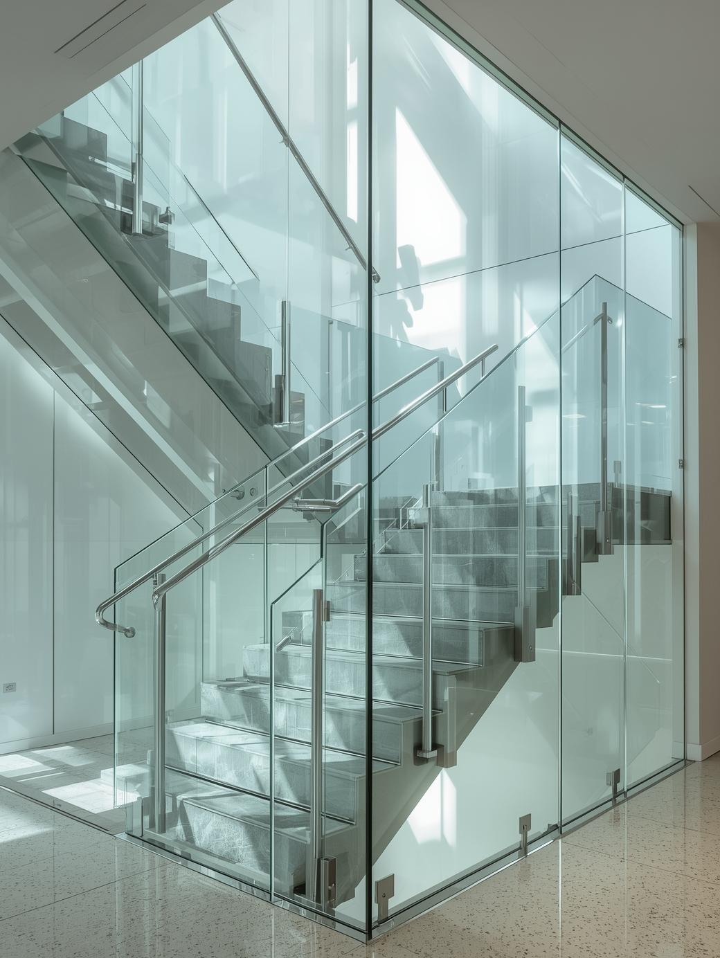 Staircase Glass Balustrades