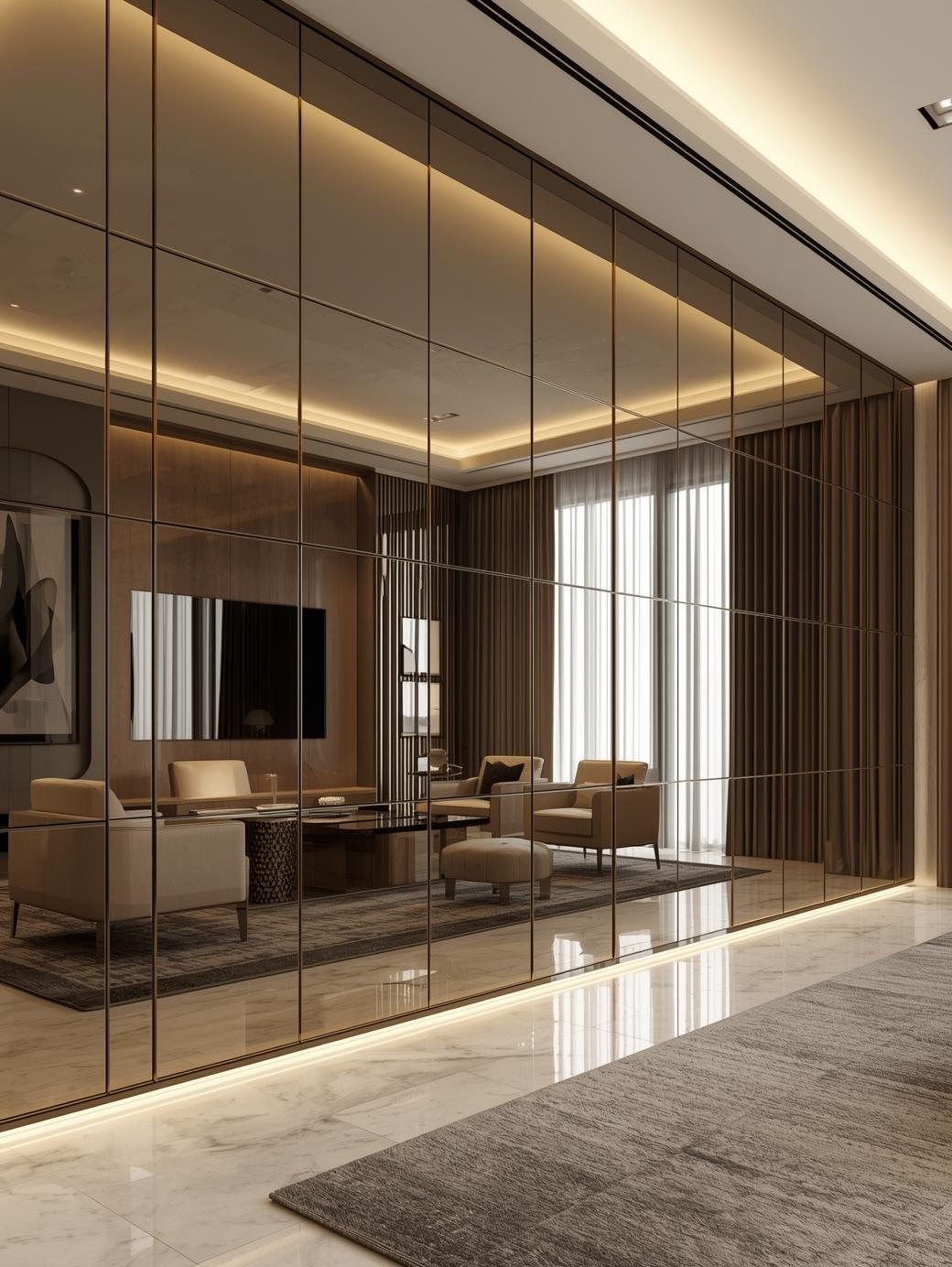 Wall Mirror Cladding