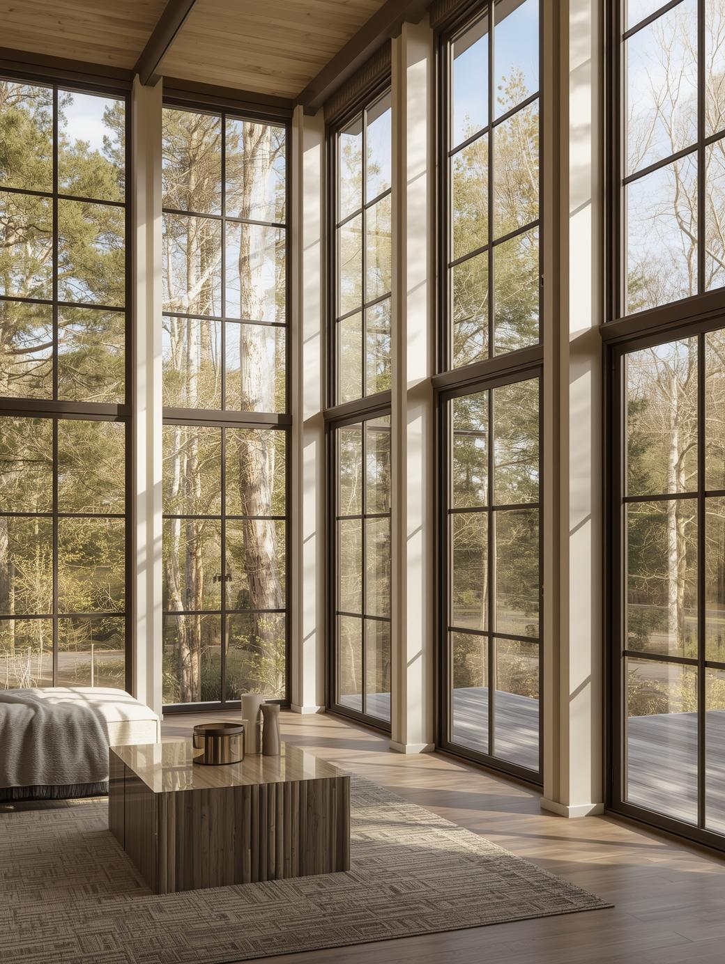 Triple-Pane Glass Windows