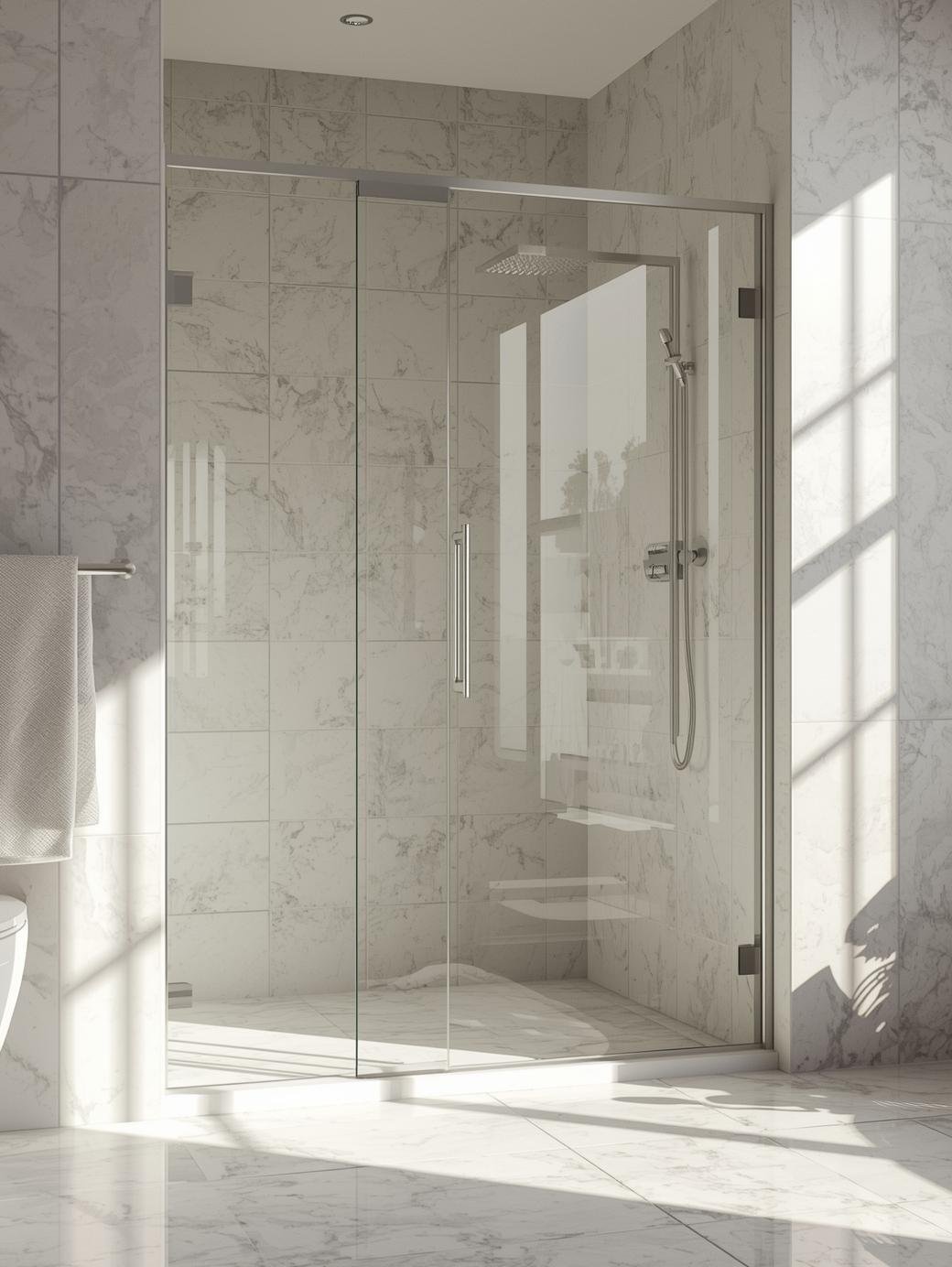 Frameless Swing Shower Doors