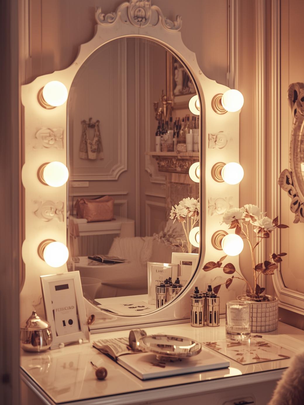 Vanity Beveled Mirror