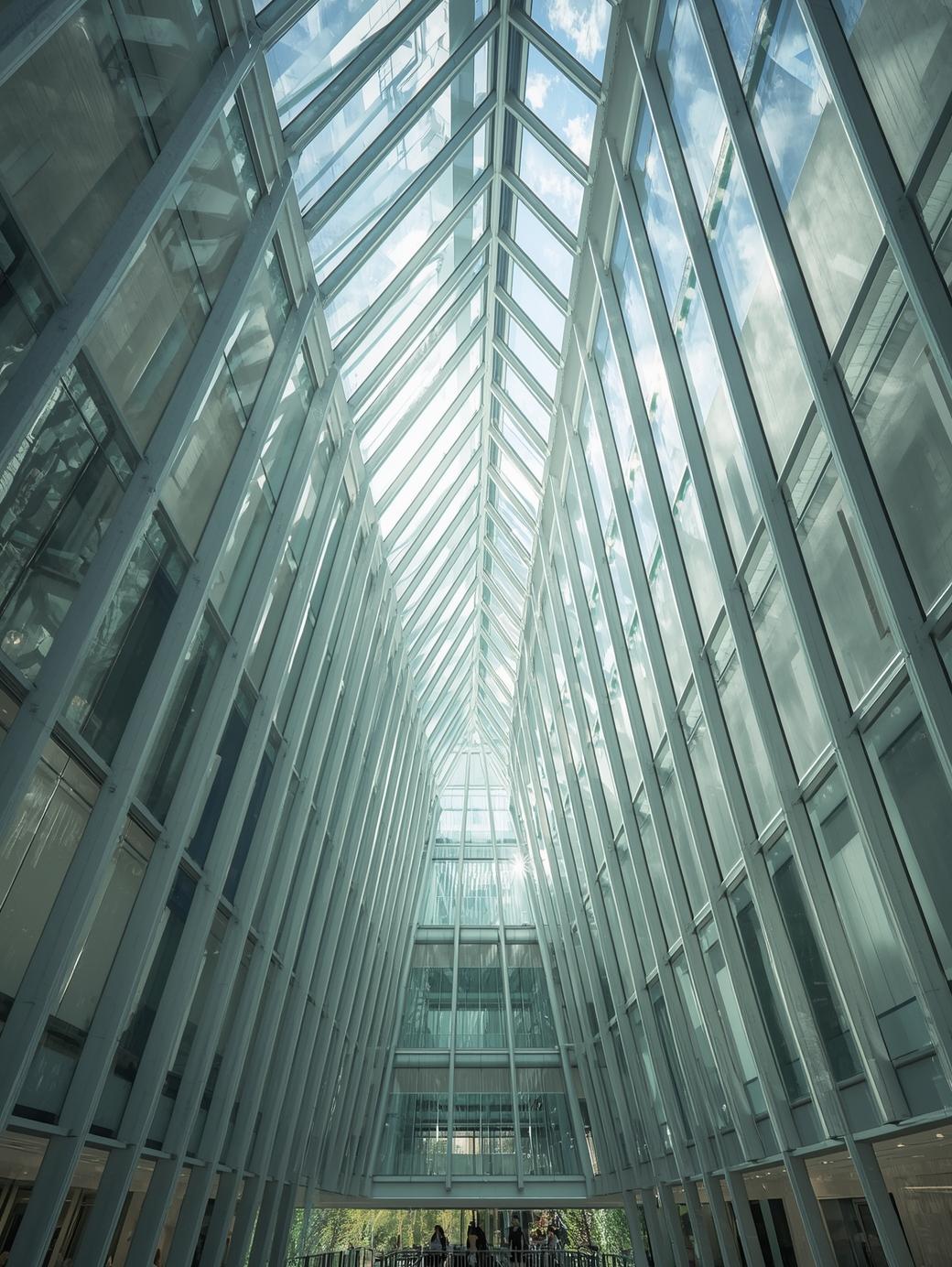 Aluminum Skylight Curtain Wall